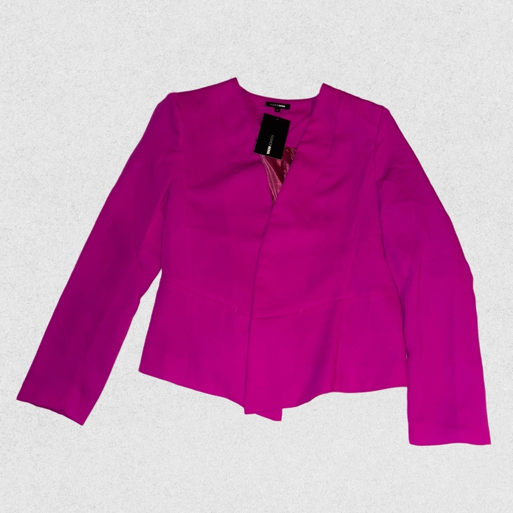 Fashion Nova Vibrant Pink Blazer
